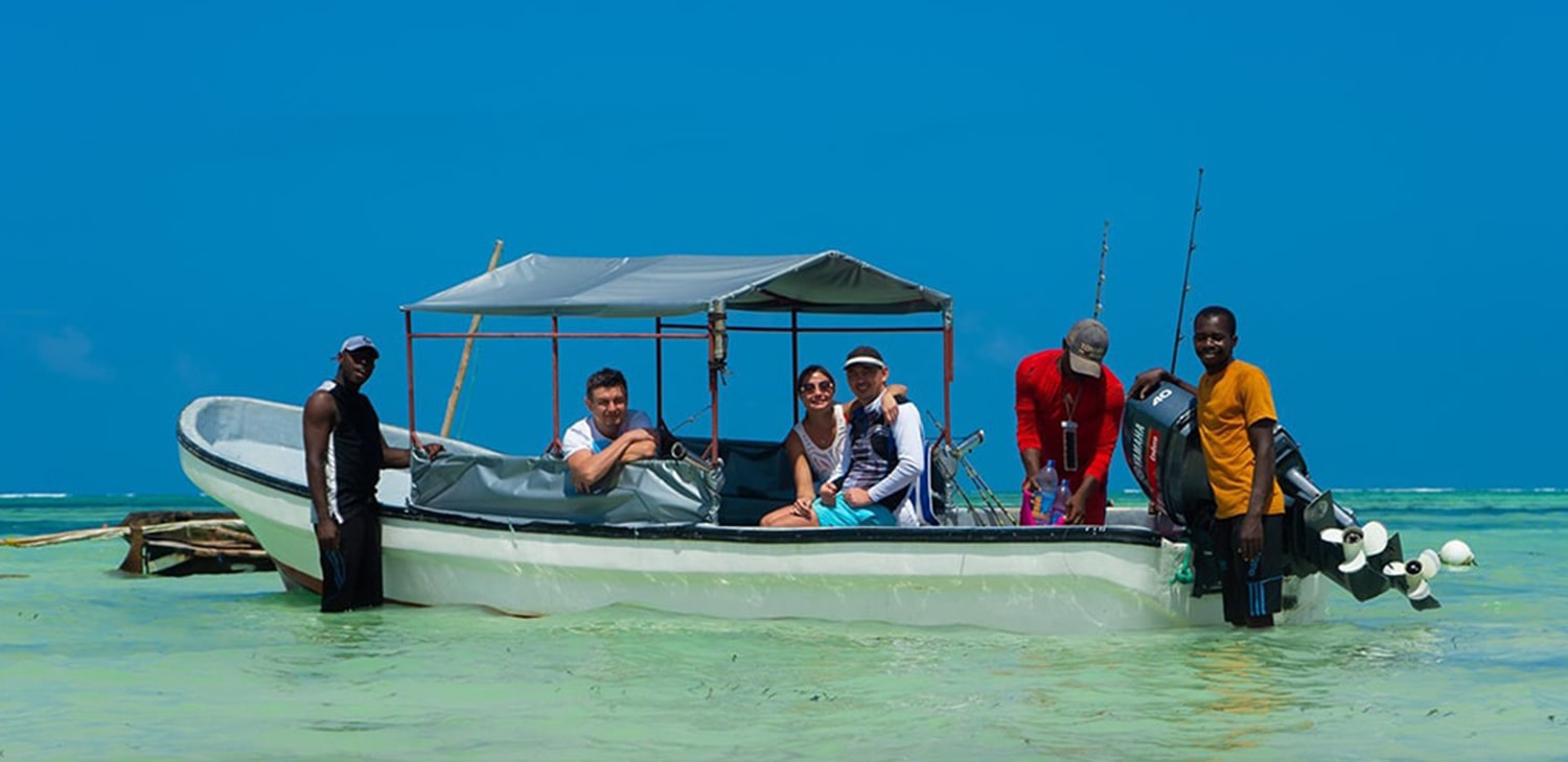 Snorkeling at Mnemba Atoll