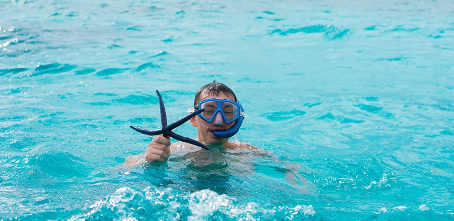 Snorkeling at Mnemba Atoll